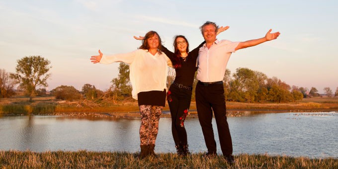 Familie Land-Snack, Familienfoto