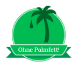 Unsere Riegel sind ohne Palmfett